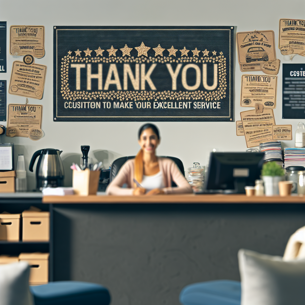 Customer Experience: A tribute to client satisfaction and trust.