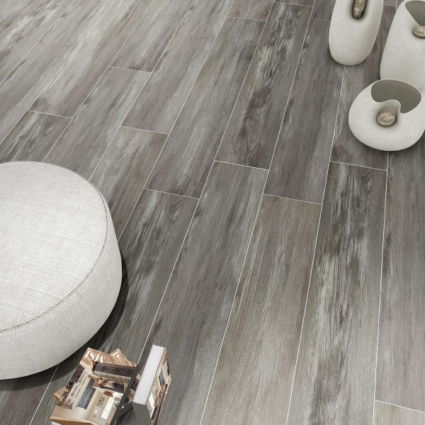 The remarkable detail in vinyl plank flooring highlighting its durability and low maintenance.