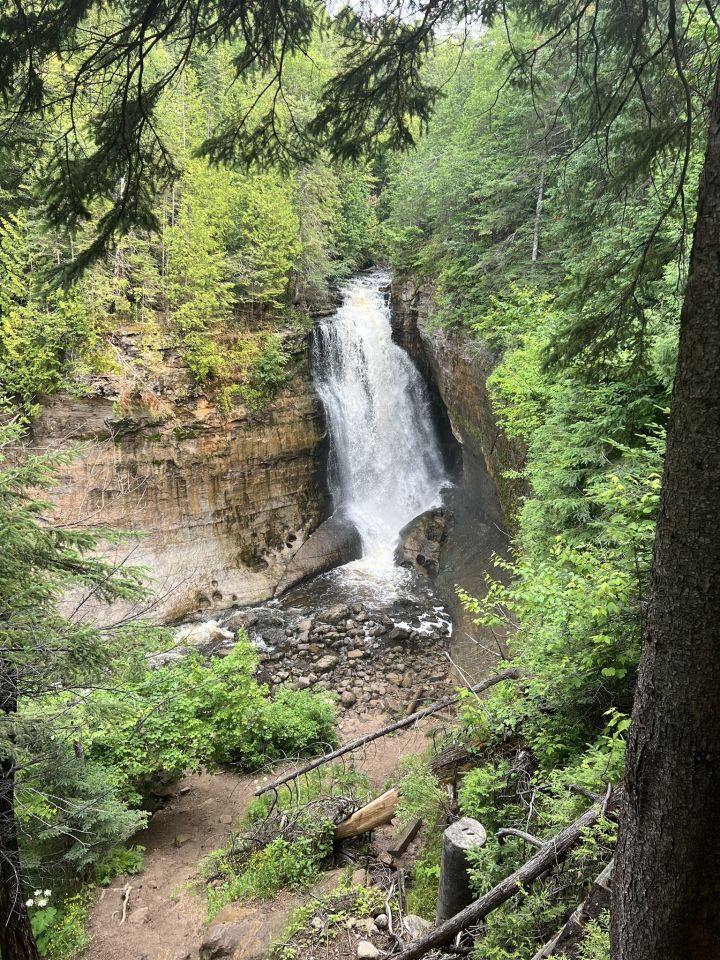 Preserving Nature's Grandeur: The Beauty of Miners Falls